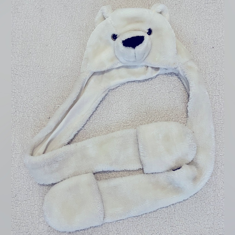 Polar bear beanie